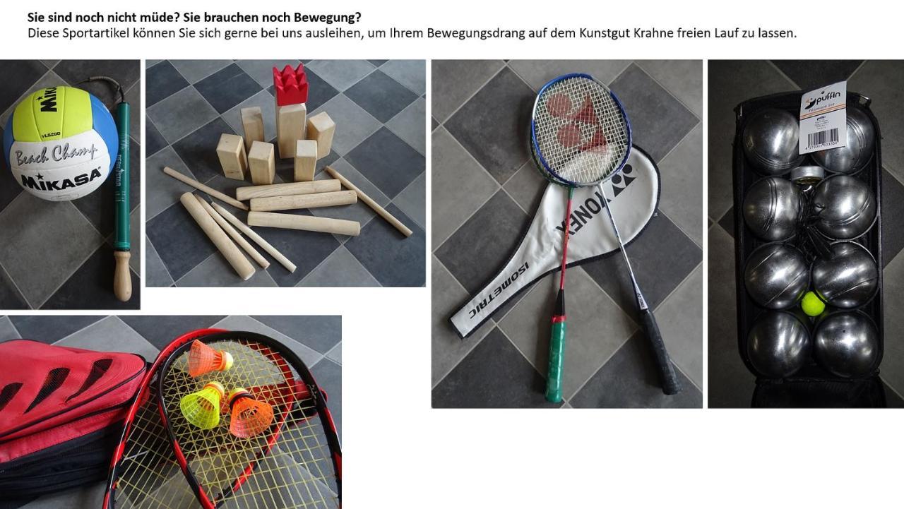 Fewo "Biene" Im Kunstgut Krahne Lehnin Exterior photo